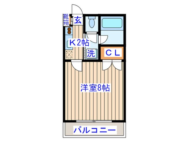 フォンターナ八乙女の物件間取画像